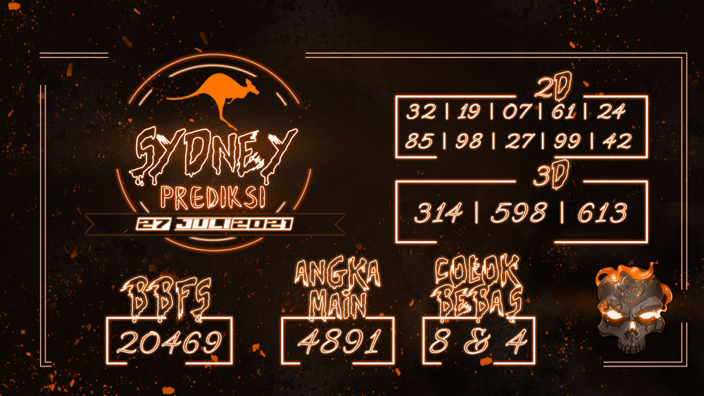 Nomor Jitu Prediksi Sydney Senin