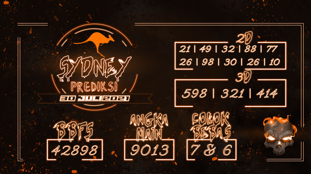 Bocoran Jitu Prediksi Sydney Hari Ini