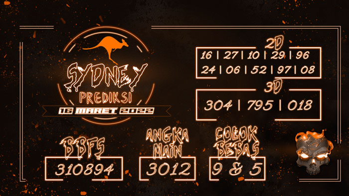 PREDIKSI SYDNEY TERJITU DAN TERAKURAT 4D