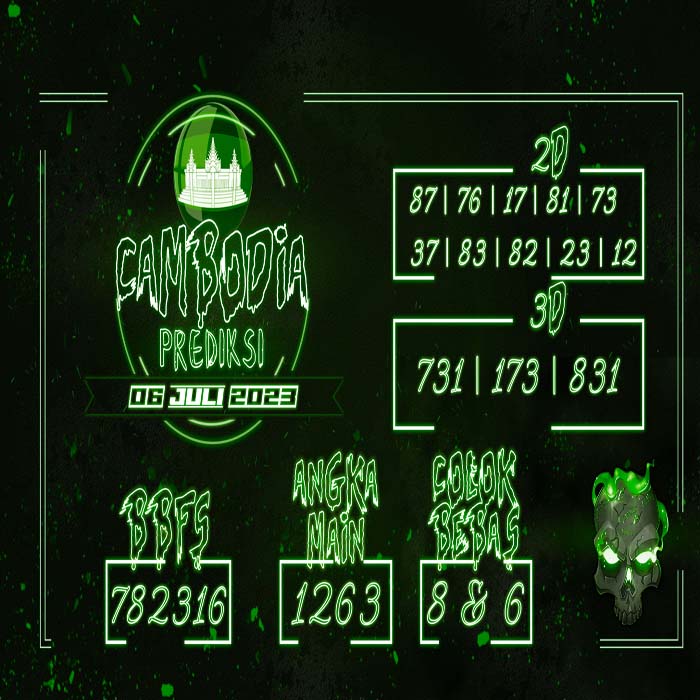 Prediksi Cambodia Terjitu