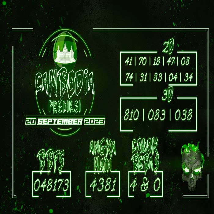 Prediksi Cambodia Terjitu